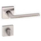 DOĞANLAR KANTE SATEN ROZETLİ KAPI KOLU TAKIM-Wc Kol