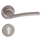 DOĞANLAR RODOS SATEN ROZETLİ KAPI KOLU TAKIM-Yale Kol