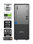 Lenovo ThinkCentre Neo 50T G5 i7 13700 8GB 512GB SSD GT1030/4GB FDOS Masaüstü Bilgisayar &PER4 USB
