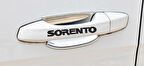 sorento Kapı Kolu ve Jant sticker seti 8 adet yazı 252