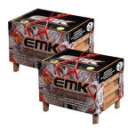 EMK Pratik Mangal Kömürü 2 kg x 2 Adet