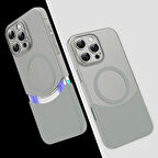 Apple iPhone 16 Pro Kılıf M-Safe Şarj Özellikli Mıknatıslı Redclick Duble Kapak