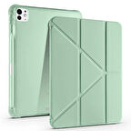 Apple iPad Pro 11 2024 Kılıf Redclick Tri Folding Kalem Şarj Bölmeli Standlı Kılıf