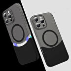 Apple iPhone 16 Pro Max Kılıf M-Safe Şarj Özellikli Mıknatıslı Redclick Duble Kapak