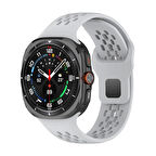 Galaxy Watch Ultra 47mm Redclick KRD-119 Delikli Tasarım Silikon Kordon