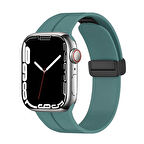 Apple Watch 10 Serisi 42mm Redclick KRD-84 Magnetik Toka Spor Silikon Kordon