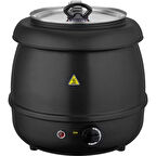 Remta Çorba Isıtıcı Yuvarlak Siyah 9 Lt