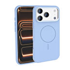 Apple İphone 17 Pro Kılıf M-safe Şarj Özellikli Metal Kamera Çerçeveli Lopard Edi Silikon Kapak