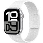 Apple Watch 38mm Lopard Krd-136 Kabartma Desenli Silikon Kordon