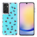 Samsung Galaxy A25 Kılıf Airbag Tasarımlı Lopard Hadra Kapak