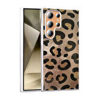 Samsung Galaxy S24 Ultra Kılıf Desenli Lopard Mep Kapak