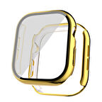 Apple Watch 10-11 46mm Sert Pc Kasa Electroplatink Çerçeveli Ekran Koruyucu  Apple Watch Gard 36