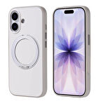 Apple İphone 17 Kılıf M-safe Şarj Özellikli Standlı Lopard Proton Silikon Kapak