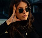 Meller Aleia Unisex Güneş Gözlüğü - GOLD KAKAO