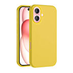 Apple iPhone 16 Uyumlu Kılıf Magsafe Şarj Özellikli Sıvı Teknolojili Silinebilir Sert Kapak