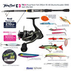 TAMSET Acuador 3000 Rock Fish 210cm Spin Olta Takımı Seti TS26