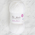 La Mia Baby Boom Beyaz El Örgü İpi - 10 - 34118