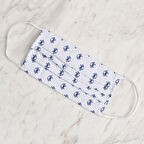 Loren Crafts Yengeç Desenli Kumaş Maske