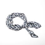 PAREDORA Zincirli Lacivert Fular