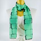 PAREDORA Yeşil Pencereler Uzun Fular