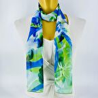 PAREDORA Jungle Mavi Uzun Fular