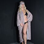 PAREDORA Pembe Zigzag Desenli  Kimono Pareo