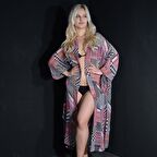 PAREDORA Çok Renkli Geçiş Desenli Kimono Pareo