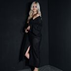 PAREDORA Night Satin Kimono Pareo