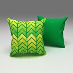 PAREDORA Yeşil Orman Kırlent Kılıfı