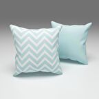 PAREDORA Su Yeşili Zigzaglar Kırlent Kılıfı