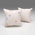 PAREDORA Pembe Toplar Kırlent Kılıfı