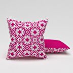 PAREDORA Fuşya British Kırlent Kılıfı