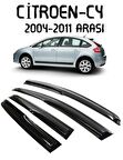 Balp Citroen C4 2004-2011 Arası Cam Rüzgarlığı 4lü Takım