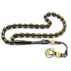 1000 Ayar Gümüş Kazaz Püsküllü Pirinç Karpuz Yarma Arpa Kesim Rus Oltu Tesbih