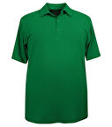 Büyük Beden Erkek Tişört Polo Yaka Düz Pike Yeşil