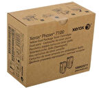 Xerox Phaser 7100 - (106R02611) Sarı Orjinal Toner 2Li Paket