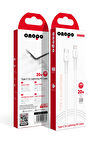 onopo İphone Apple Uyumlu  Type-C To Lightning Pd 20W Hızlı Şarj ve Data Kablosu 100CM - P4