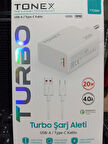 TONEX USB-A TYPE-C 20 W 4.0A TY20W