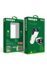 onopo 3.4A Çift USB Çıkışlı Hızlı Araç Şarjı 20W - A6