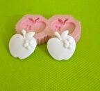 İkili Elma Silikon Kalıp