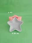 Yıldız Sunumluk (9 Cm) Silikon Kalıp