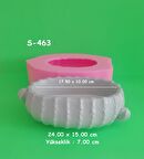 Büyük Kaktüs Saksı Silikon Kalıp