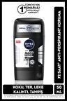Nivea MEN Erkek Stick Deodorant Black&white Invisible Original 150ml, 72 Saat Anti-perspirant Ter Koruması