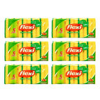 Flexi Oluklu Bulaşık Süngeri 5 li x 6 Adet