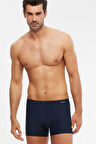 Erkek Selipek Penye Kendinden Çizgi Desenli Boxer 2 Li