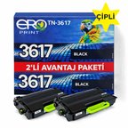 TN-3617 / Brother MFC-L6910DN Çipli Muadil Toner - 2'li Avantaj Paket