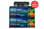 HP LaserJet P2015 Yüksek Kapasiteli Muadil Toner - 2'li Avantaj Paket