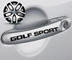 Golf Sport Kapı Kolu Sticker 10Adet