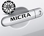 Micra Kapı Kolu Sticker 10Adet