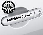 N issan Sport Kapı Kolu Sticker 10Adet